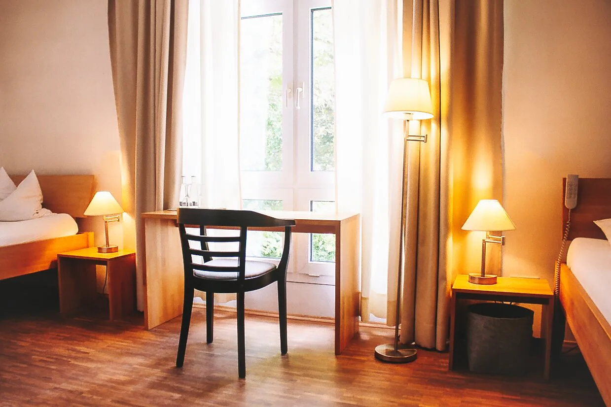 Dormitorio doble en Sanssouci Palatina
