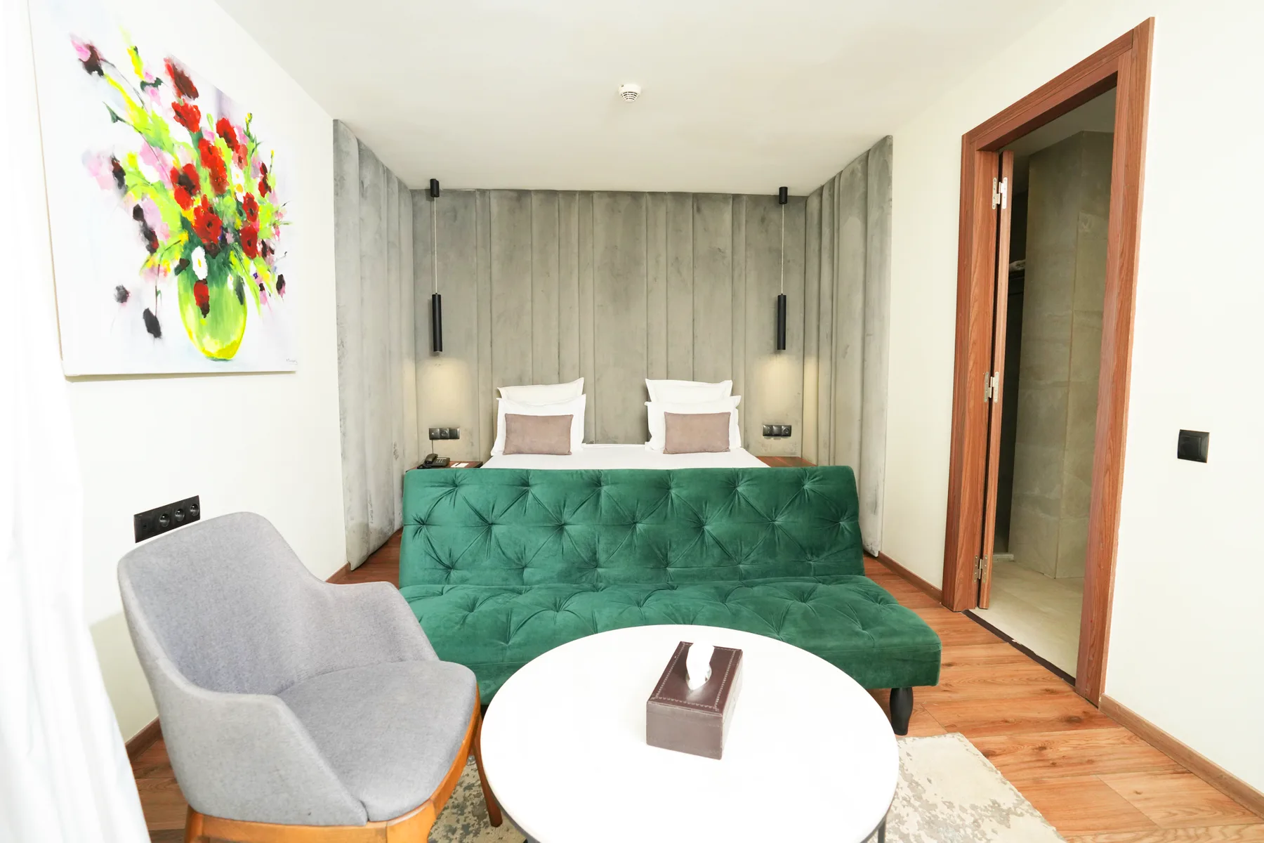 Foto de una habitación o de las instalaciones del NJ Hotel