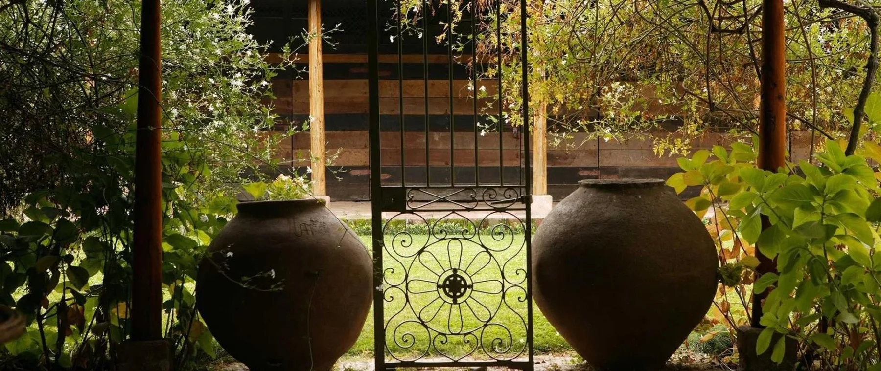 Maceteros en Hacienda Los Lingues