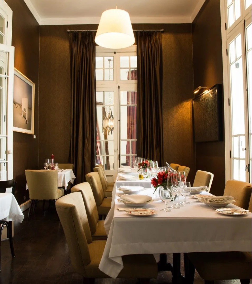 Hotel dining room