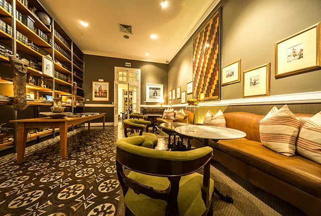 Hotel library