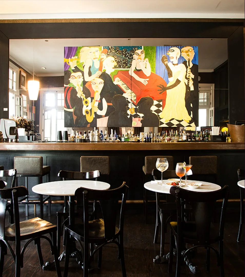 Hotel bar