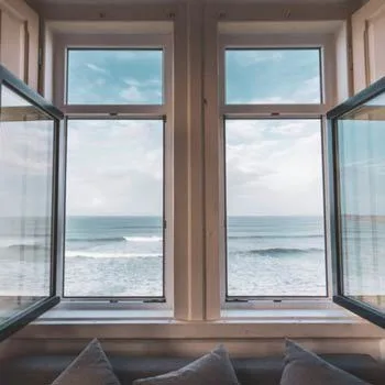 Room with a sea view at the surf hotel in Baleal