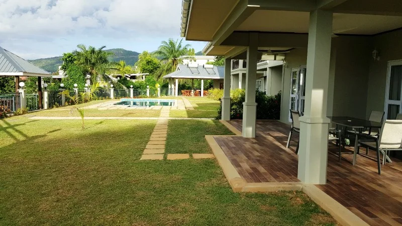Lawn at Bambous River Lodge