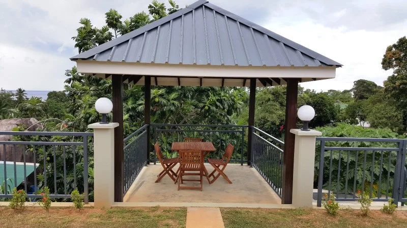 Gazebo at Bambous River Lodge