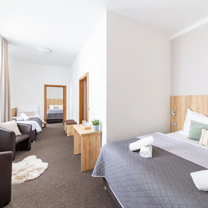 Habitación o interior del Hotel Sněžné