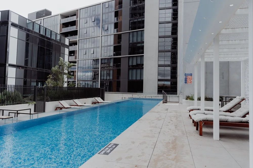 Piscina compartida