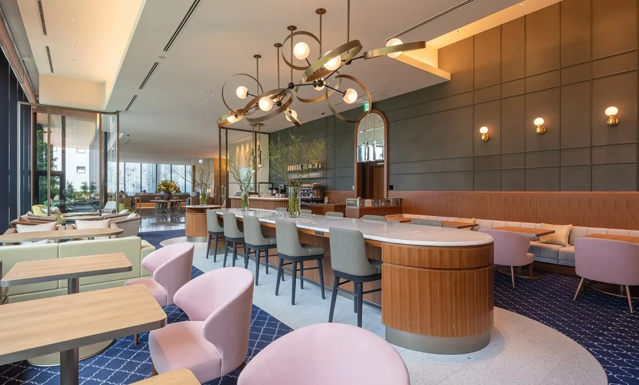 Empathy lobby lounge interior