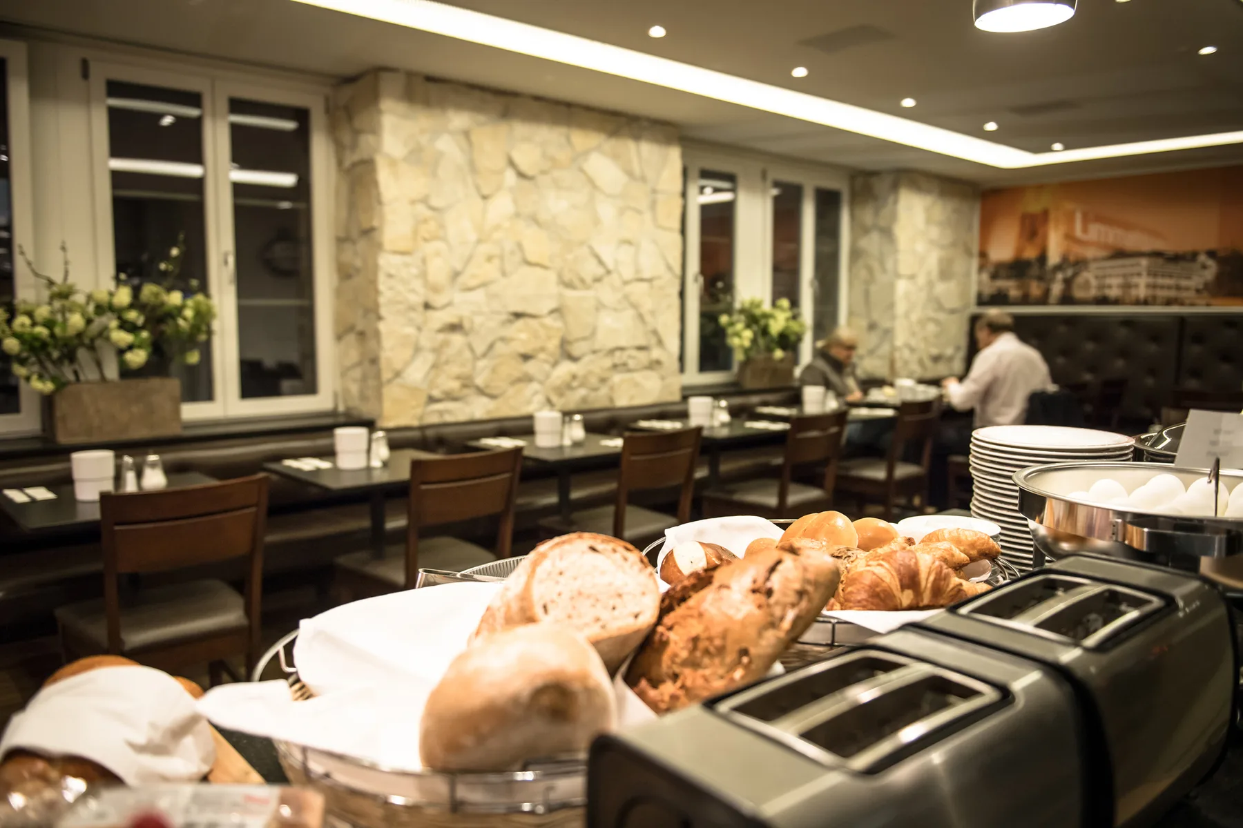 Sala de desayunos del hotel