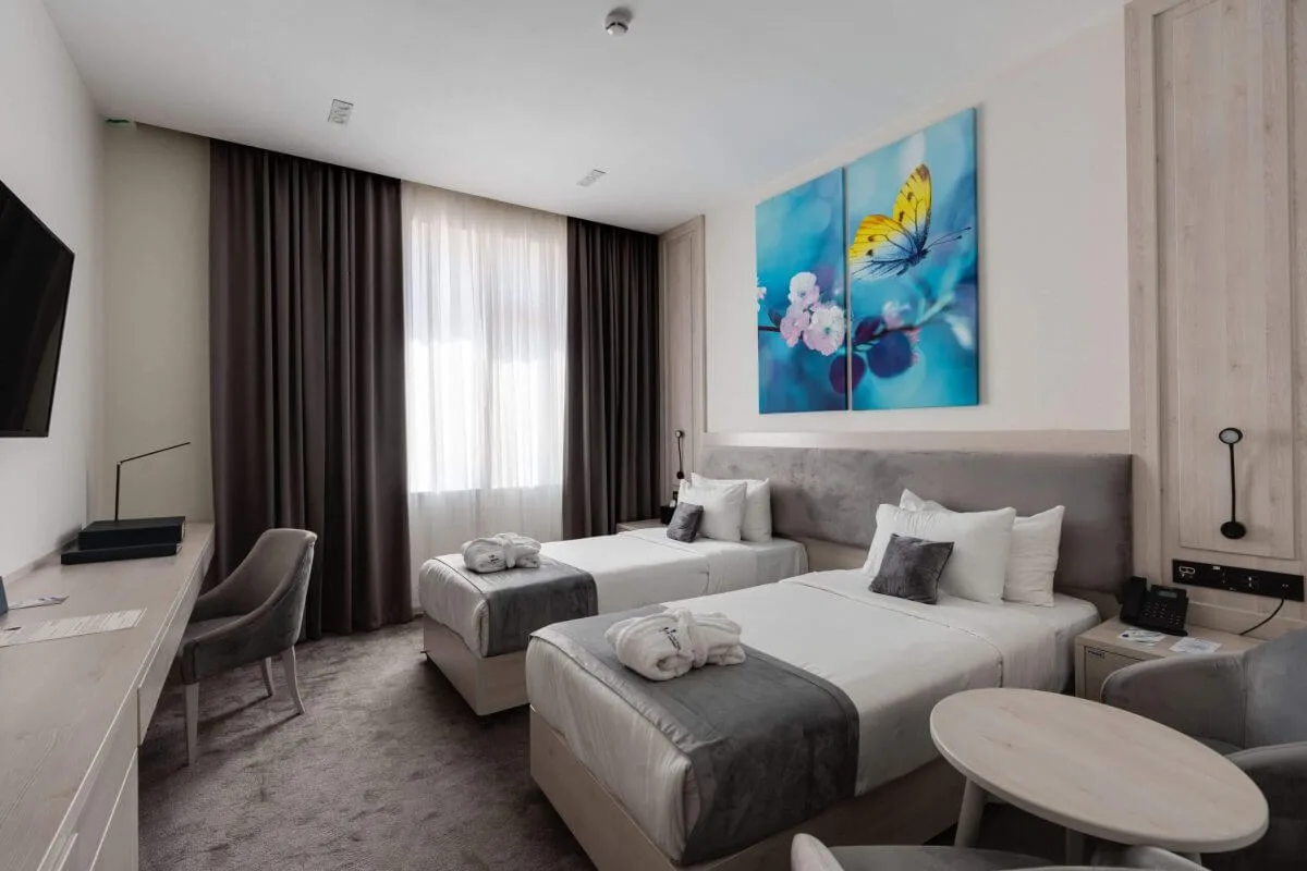 Habitación con dos camas individuales