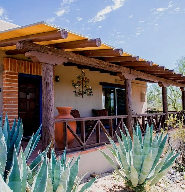 Casita exterior and porch