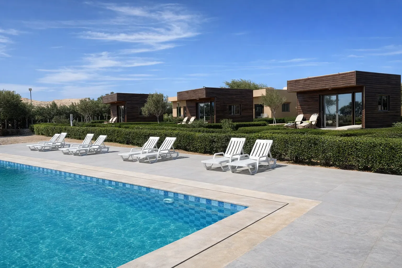 Pool at Dakhla Camp