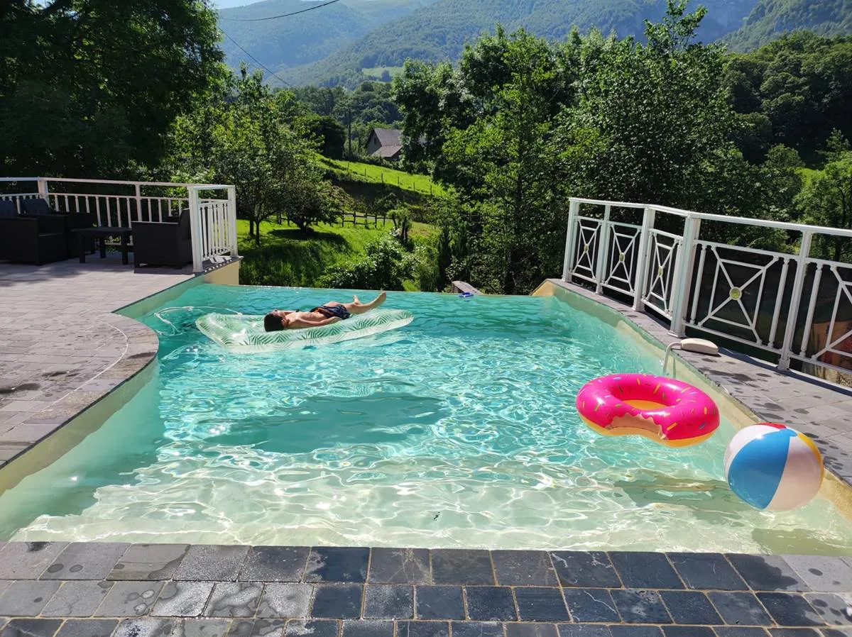 Gîte and mountain surroundings