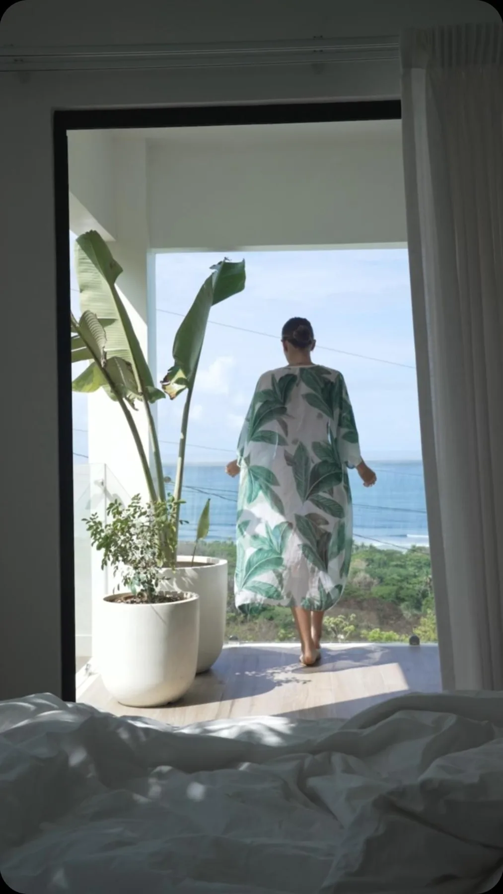 Entorno de Sky House con vistas al océano