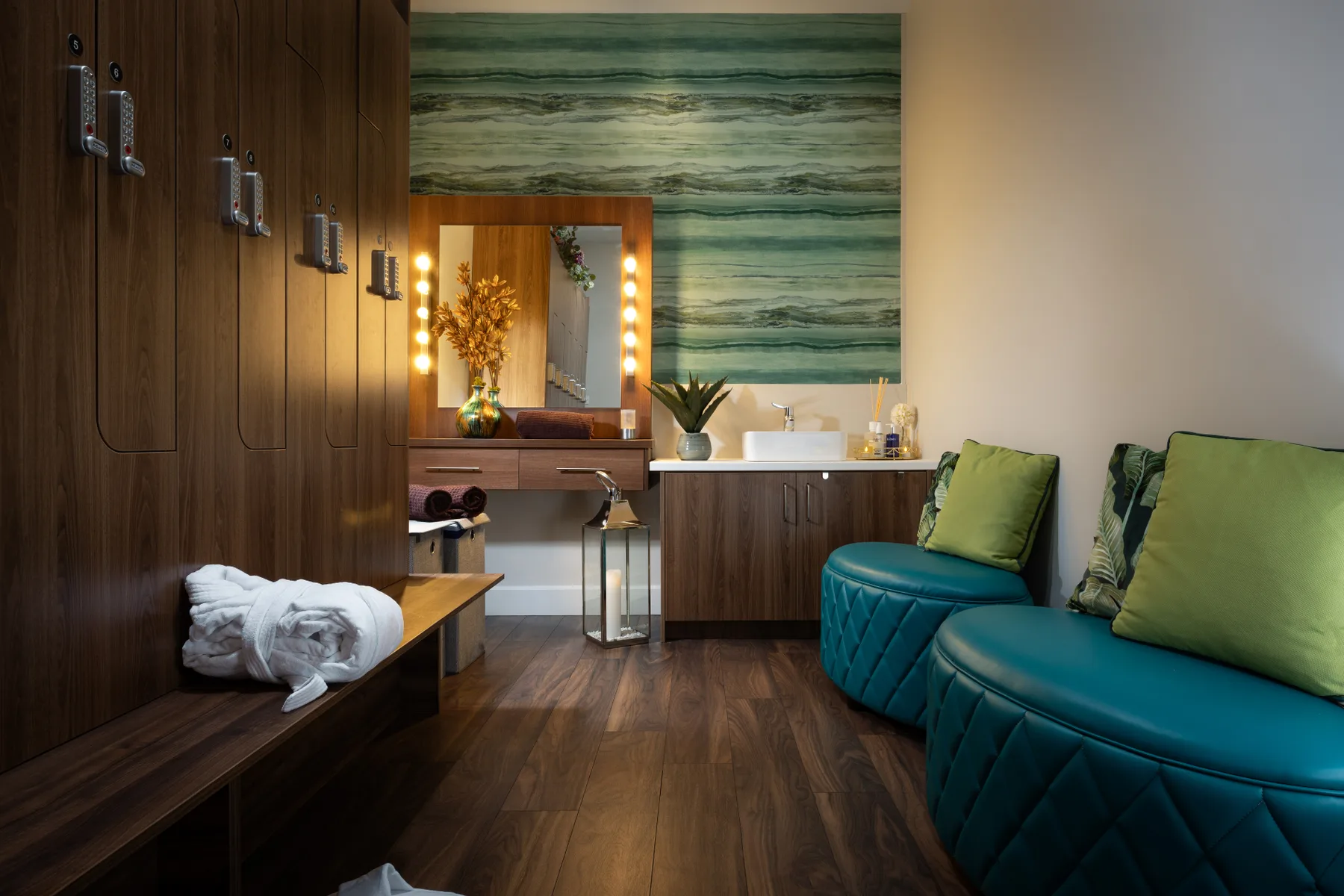 Spa changing room