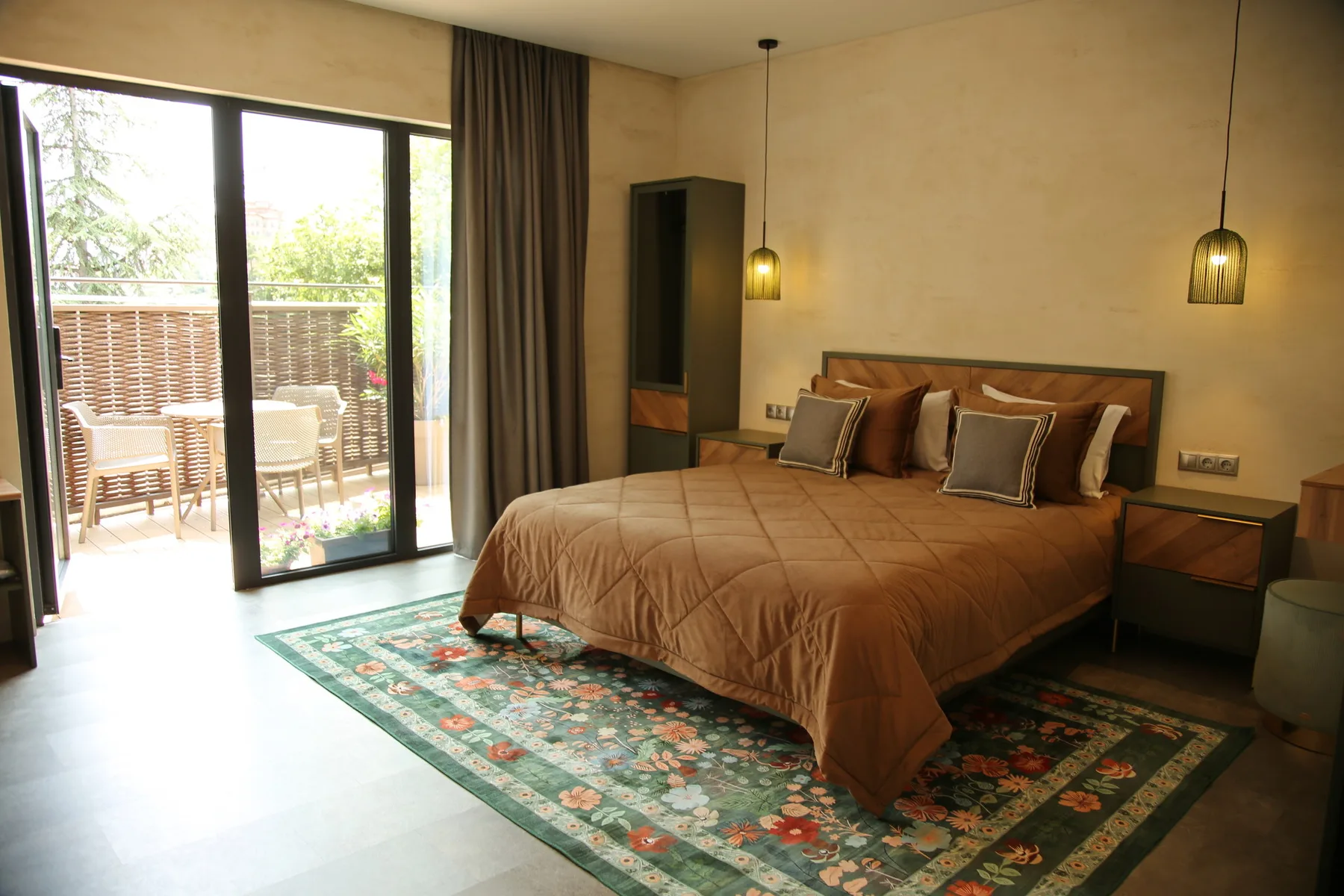 Estudio con cocina pequeña, Chalet Oliva