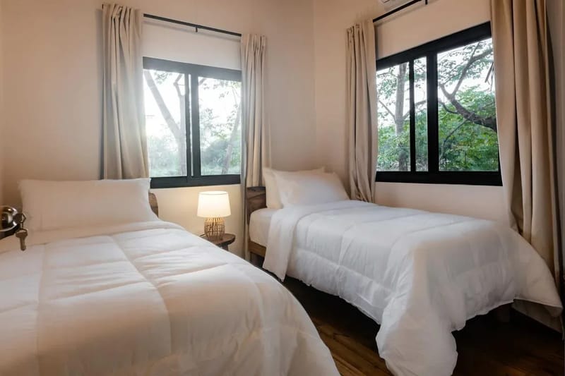 Eco 2BR Bungalow with Lush Nature Views
