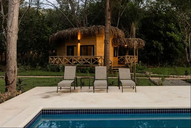 Eco 2BR Bungalow with Lush Nature Views