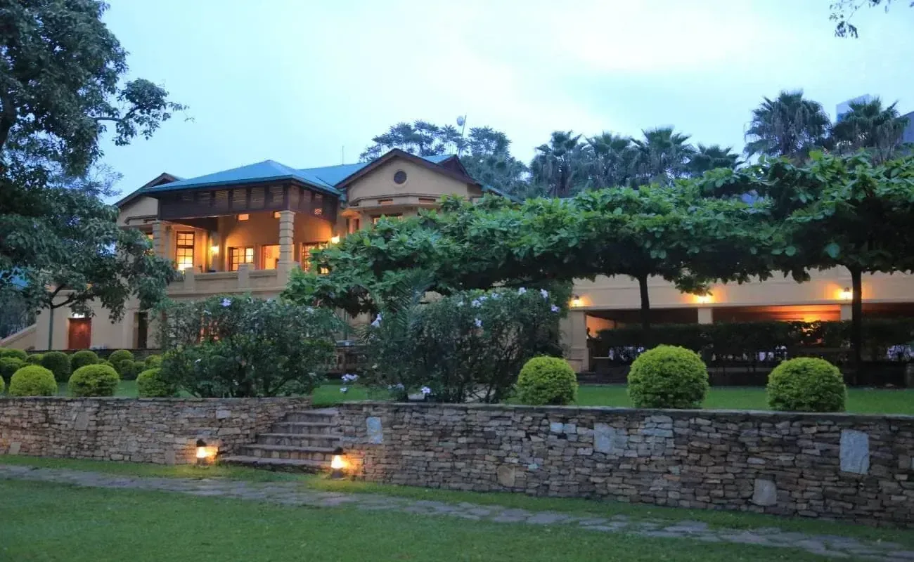 The Emin Pasha Hotel & Spa at night