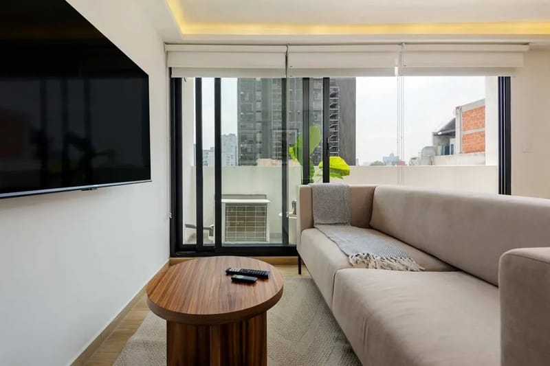 Serene Loft w/ Elegant Balcony in Colima