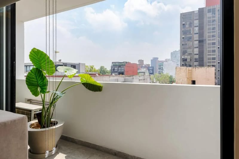 Serene Loft w/ Elegant Balcony in Colima