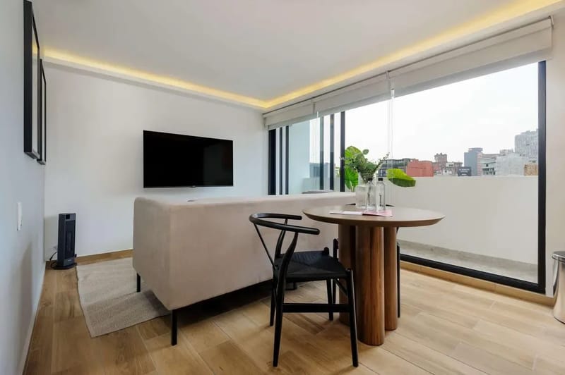 Serene Loft w/ Elegant Balcony in Colima
