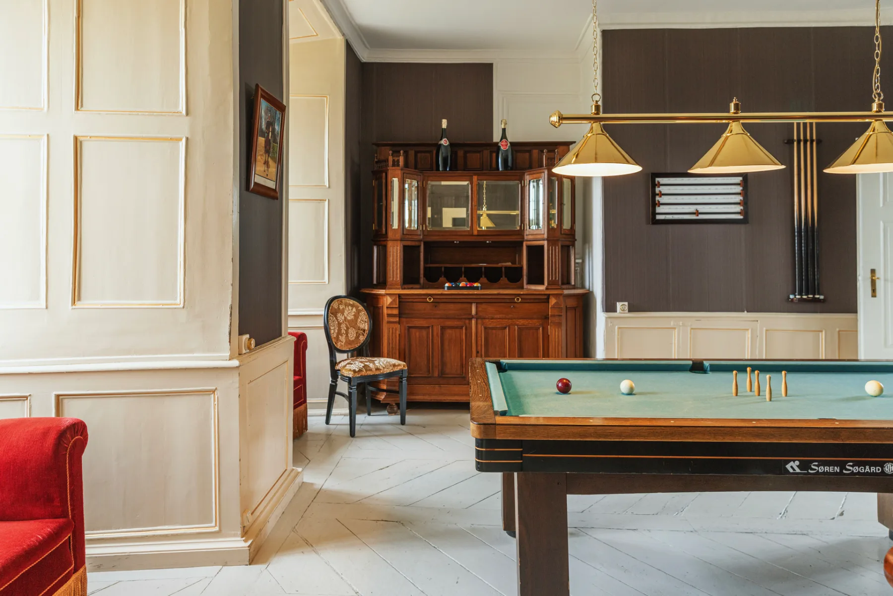 Interior de Dragsholm Slot