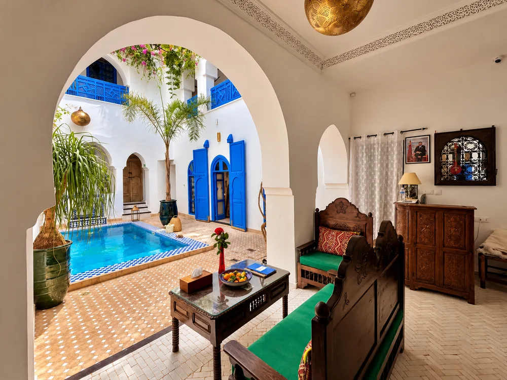 Patio de Riad Chameleon