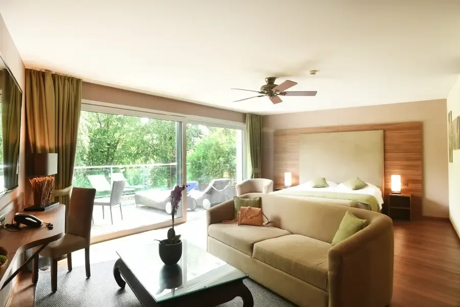 Junior suite con vistas al lago