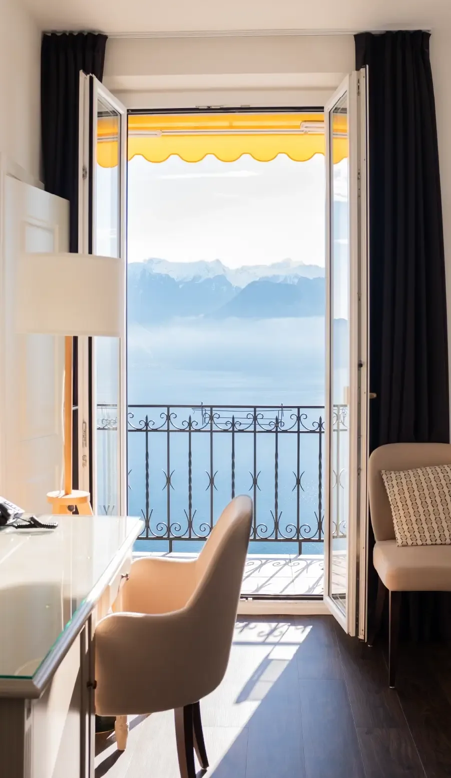 Habitación estándar con vistas al lago