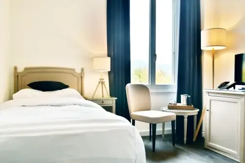 Junior suite con vistas al lago