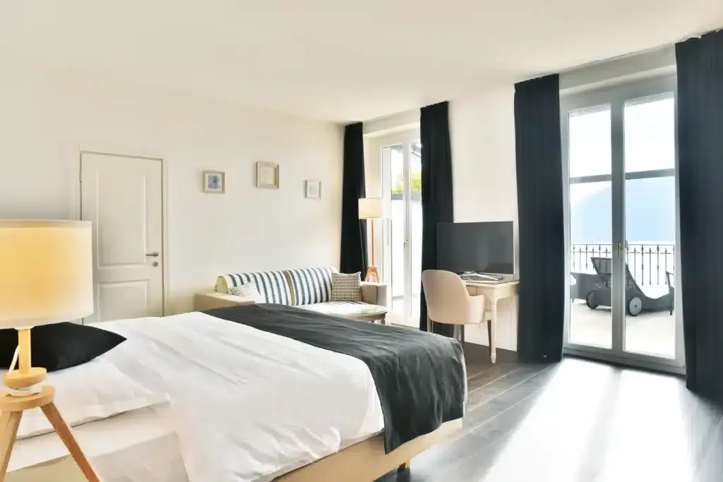 Junior suite con vistas al lago