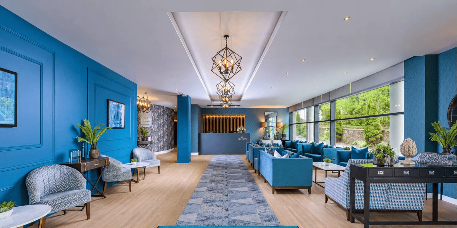 Recepción del hotel