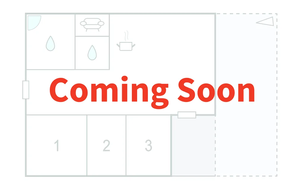 Un sencillo plano está cubierto por las palabras «Coming Soon».
