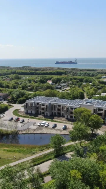 Vista aérea del Hotel Kaap West