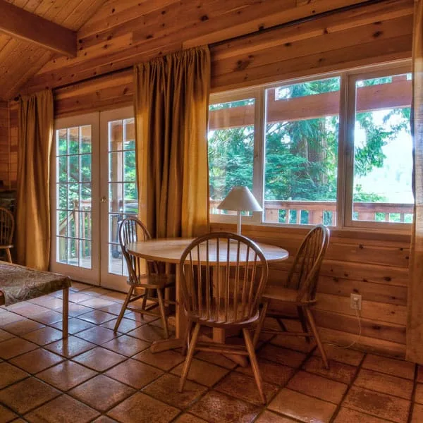 Cabin living room