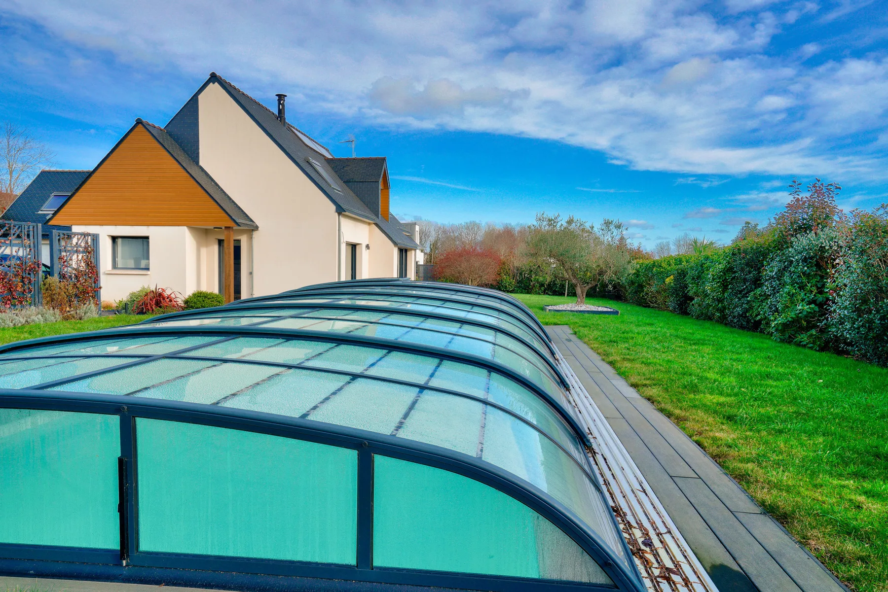 Casa con piscina en Pays Bigouden