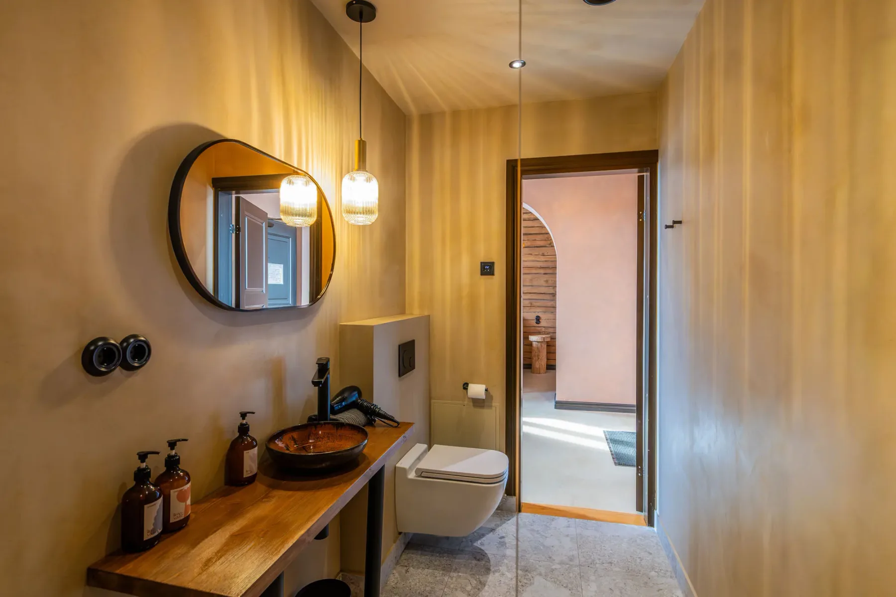 Baño del hotel