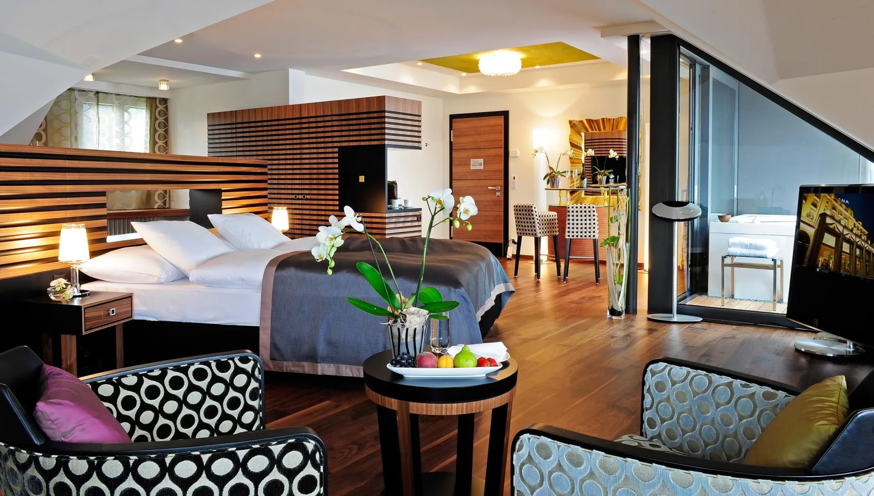 Suite con spa en el ático