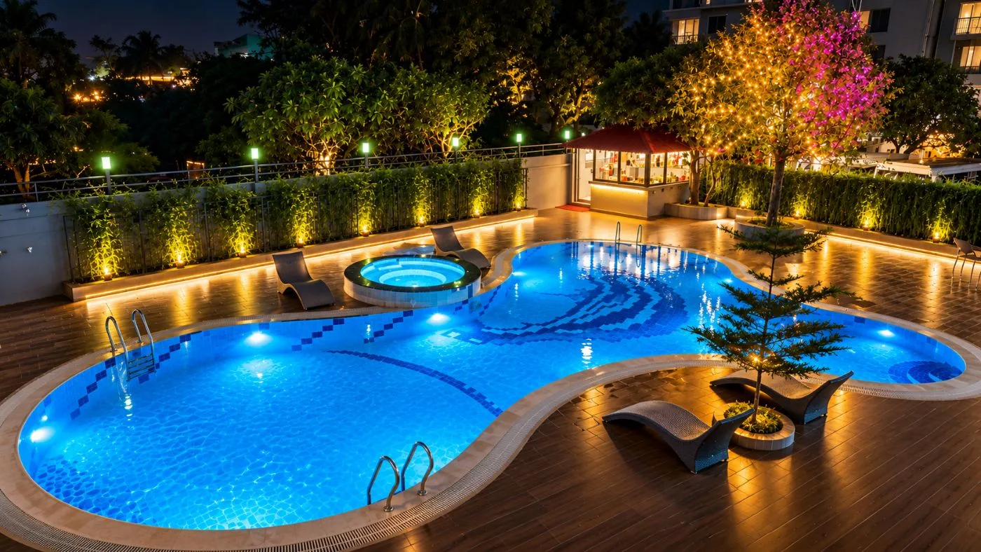 Piscina del hotel