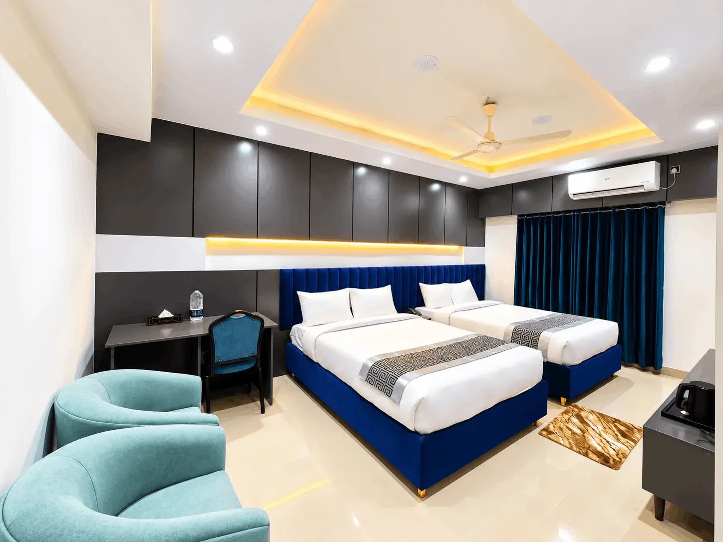 Habitación Royal con dos camas individuales