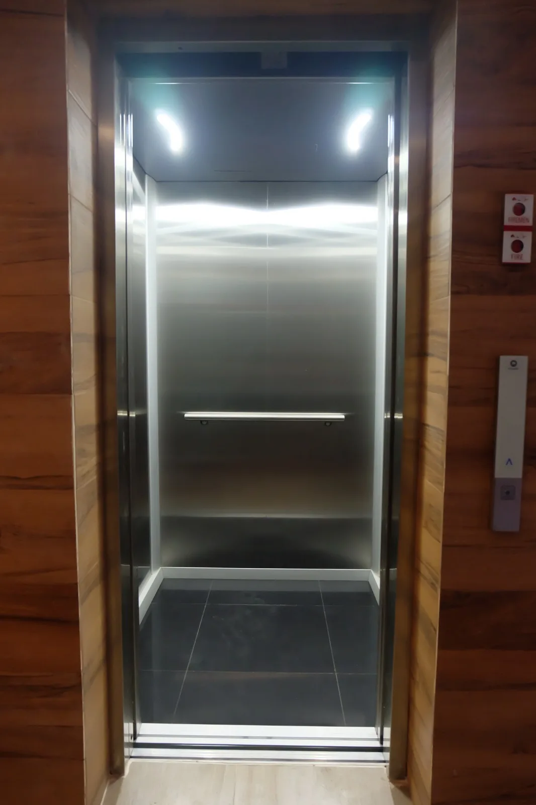 Hotel elevator