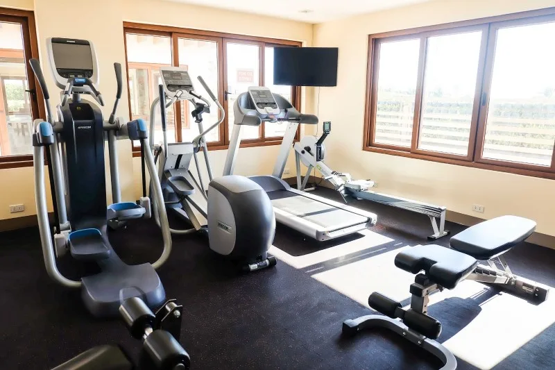 Hotel fitness center