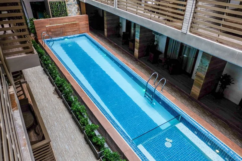 Hotel outdoor pool