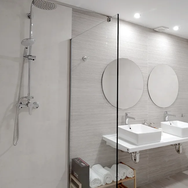 Baño de la habitación 7 del hotel