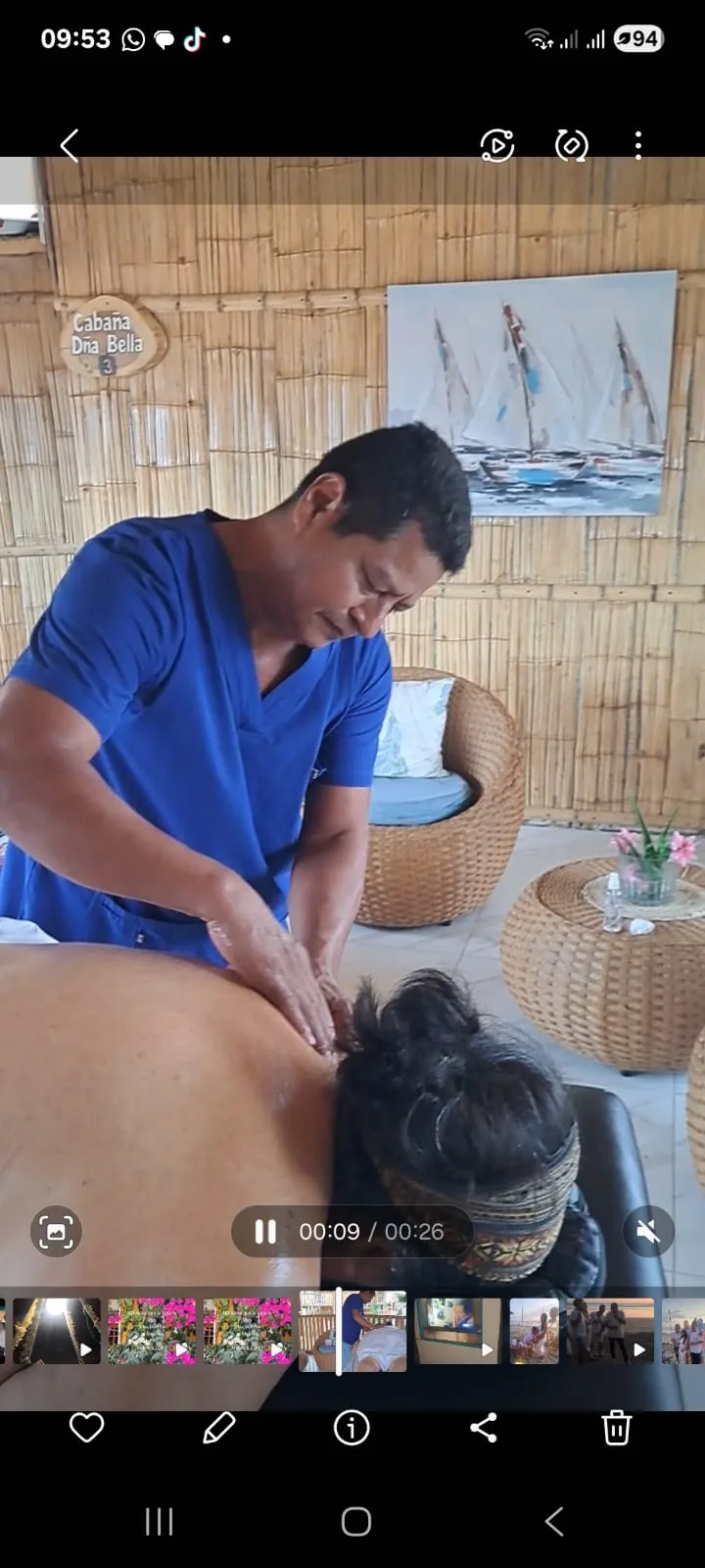 Massage service