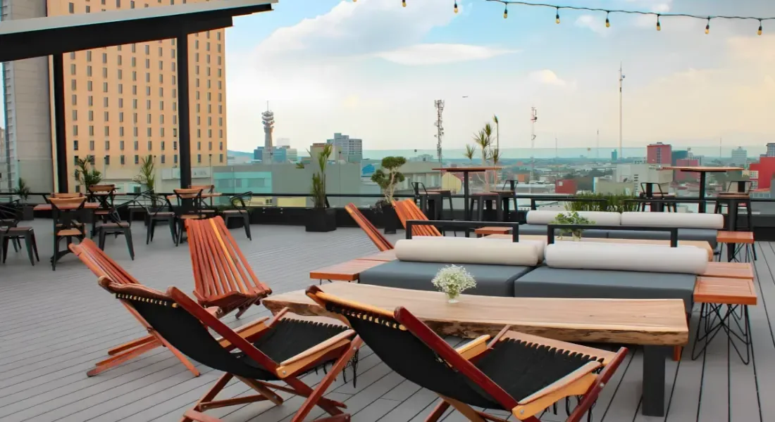 Rooftop terrace