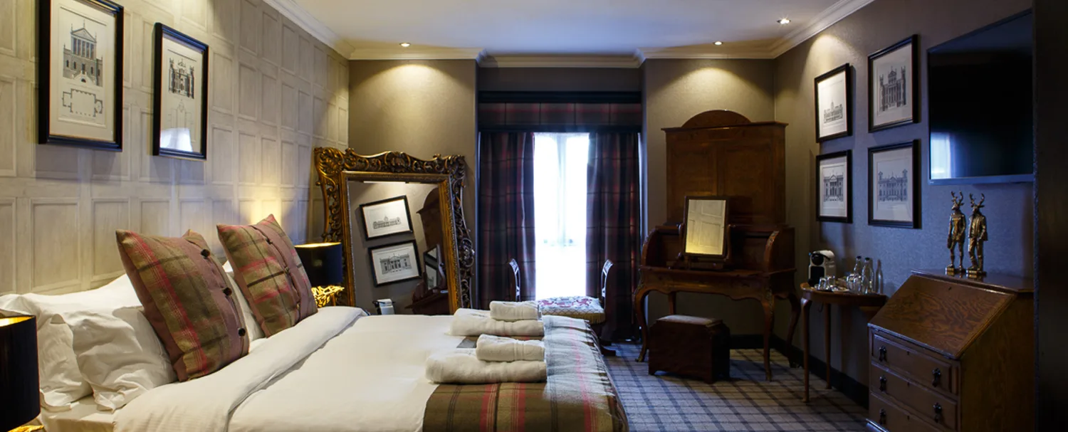 Hotel room interior