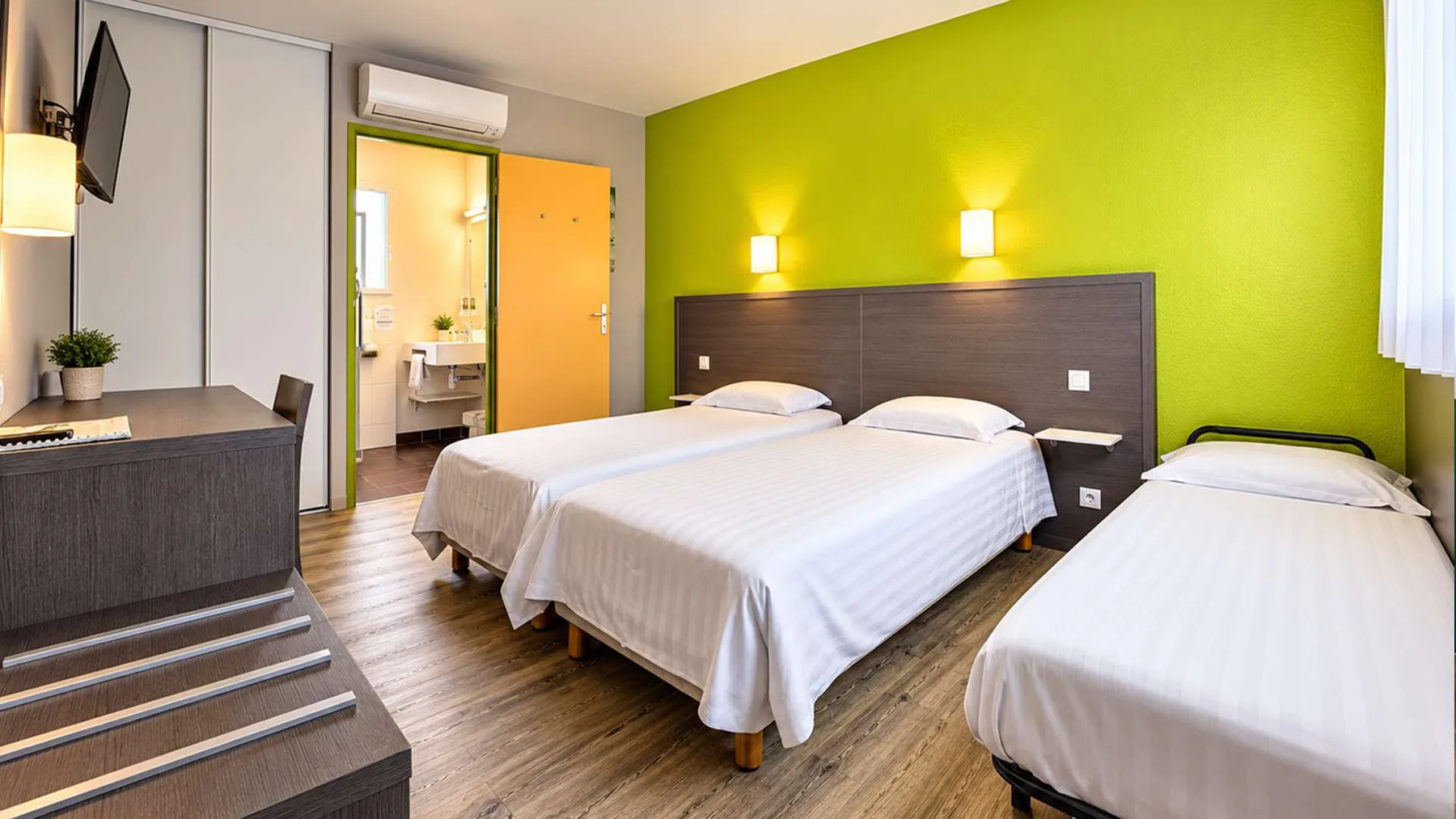 Habitación de hotel para dos personas