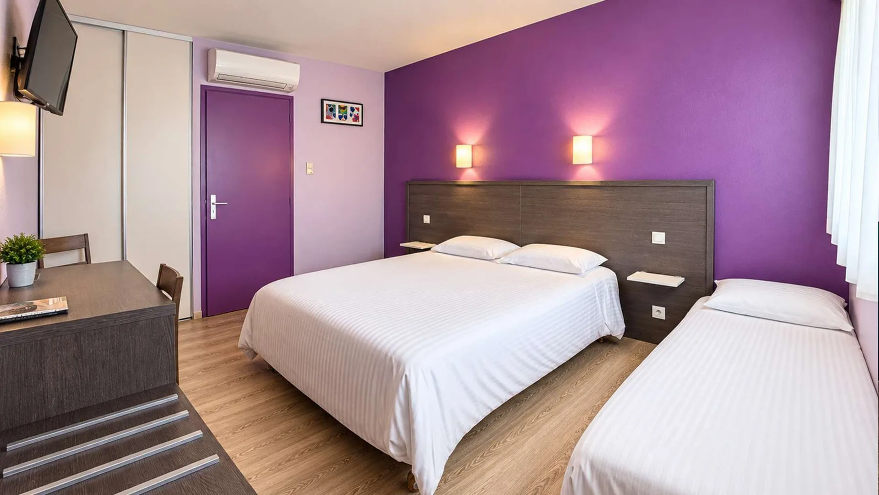 Hotel room for two